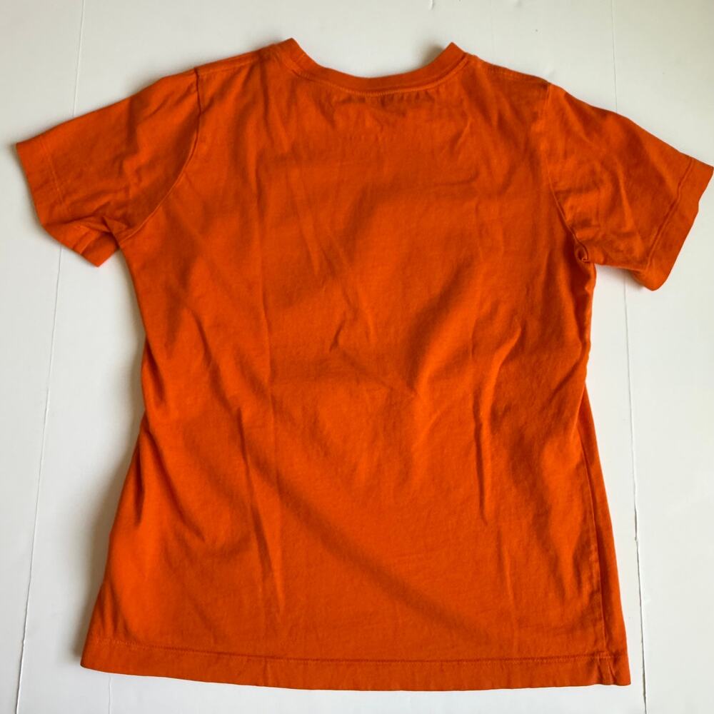 Nike Orange Graphic Tee Swoosh Youth Large - Picture 8 of 8